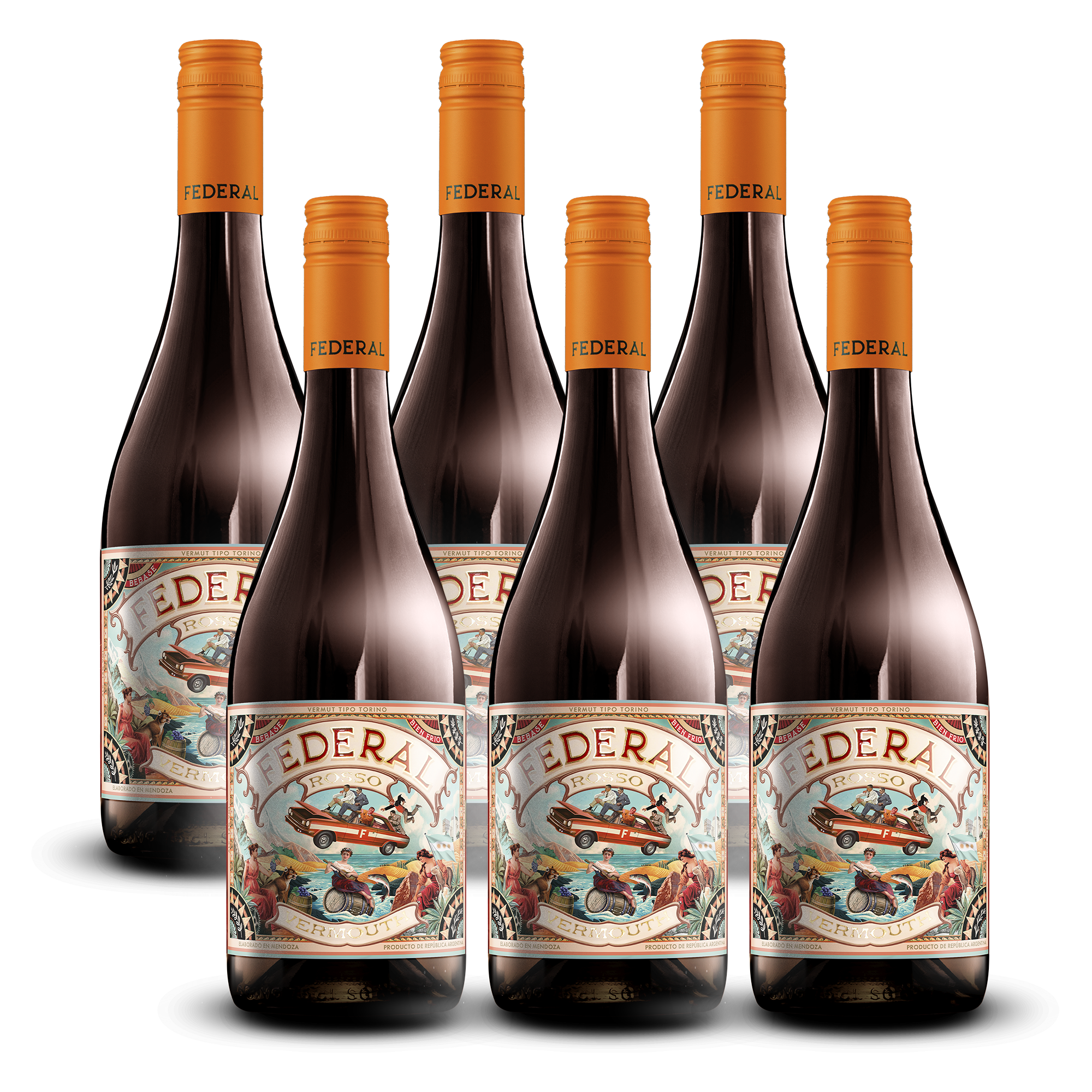 Federal Vermut · Rosso