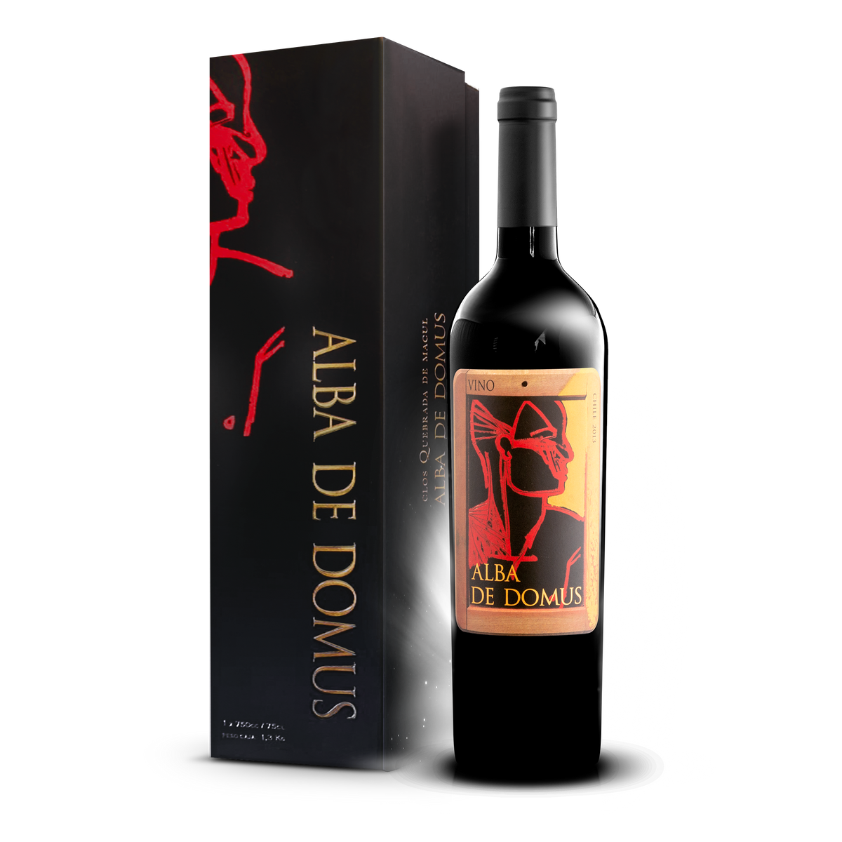 Alba de Domus · Cabernet Sauvignon - BOTELLA INDIVIDUAL CON ESTUCHE